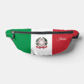 イタリアバッグイタリアン、イタリア国旗のファッション ファニーパック (レイダウン)
