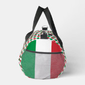 イタリアバッグ、ジム、旅行バッグ、イタリアン国旗 ダッフルバッグ (右)