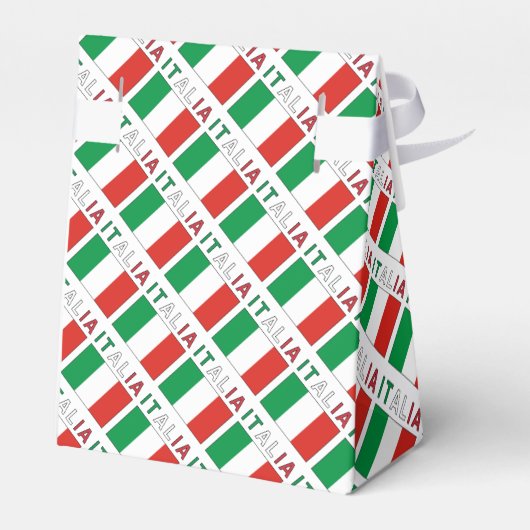 イタリアバンディエライタリアタイルパーソナライズされたグリーン フェイバーボックス (裏面サイド)