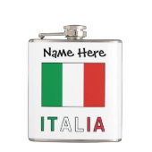 イタリアバンデイライタリアパーソナライズされたーナ フラスク (正面)