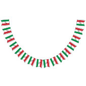 イタリアパーティーバイタリアンナー国旗/結婚式 バンティングフラッグ (全)