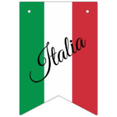 イタリアパーティーバイタリアンナー国旗/結婚式 バンティングフラッグ (第1の旗)