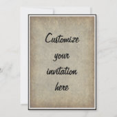 イタリアパーティー招待状 招待状 (裏面)