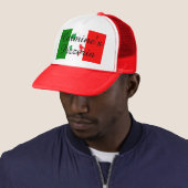 イタリアビジネスピッツェリアの帽子のイタリアンな旗のブーツ キャップ (インサイチュ)