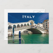 イタリアビンテージ旅行ツーリズムアド ポストカード (正面/裏面)