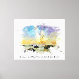 *~イタリアビーチシュピーガデルカネレAP12イタリア キャンバスプリント