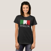 イタリアブーツマッププルオーバーフード付きスウェットシャツ Tシャツ (正面フル)