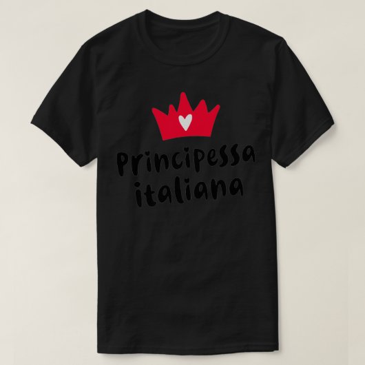 イタリアプライド公国イタリアイタリアン王子 Tシャツ (デザイン正面)