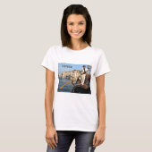 イタリアベニスのゴンドラ(St.K) Tシャツ (正面フル)