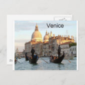 イタリアベニスの大運河(St.K) ポストカード (正面/裏面)
