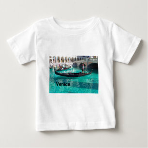 イタリアベニス-ゴンドラ! (St.K) ベビーTシャツ