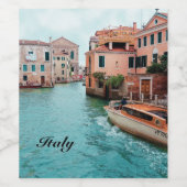 イタリアベニス ワインラベル (シングルラベル)