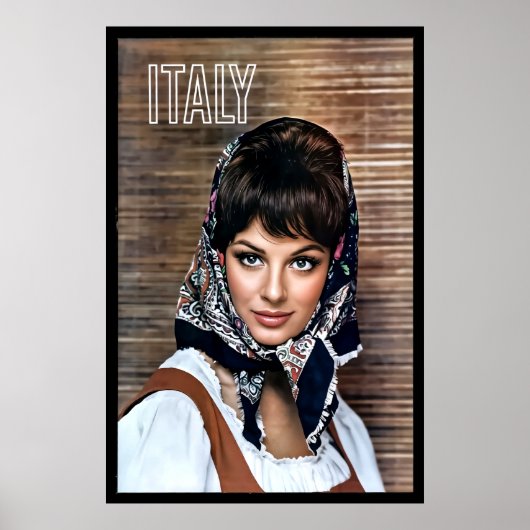 イタリアポスター ポスター (正面)