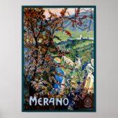 イタリアメラノメラン復元ヴィンテージ旅行ポスター ポスター (正面)