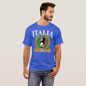 イタリアヨーロッパサッカー Tシャツ (正面フル)