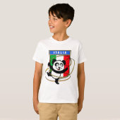 イタリアリズム体操パンダ Tシャツ (正面フル)