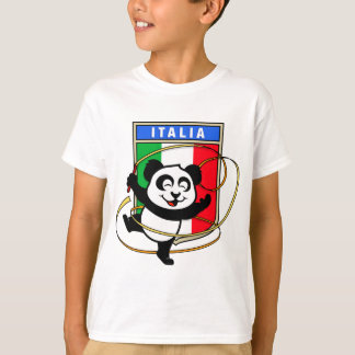 イタリアリズム体操パンダ Tシャツ
