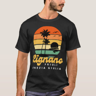 イタリアリニャーフリウリヴェネツィアビーチバケーション Tシャツ