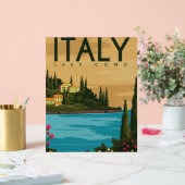 イタリアレイクコモ アクリルサイン (ウェディング)
