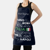 イタリアレトロシティー&フラッグヴィンテージホリディースミナリー エプロン (インサイチュ)