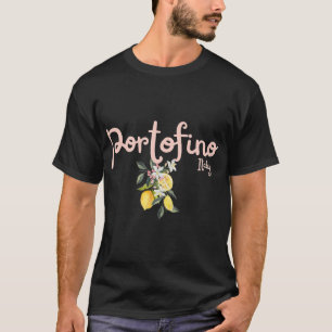 イタリアレモンデザインポルトフィノイタリアスーベリーイタリア Tシャツ