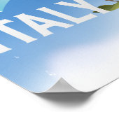 イタリアレモンヴィンテージスタイル旅行ポスター ポスター (角)