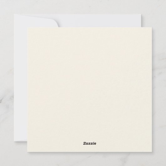 イタリアローマクリスマスウォーターカラーイメージ シーズンカード (裏面)