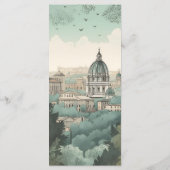 イタリアローマデスティネーションウェディング メニュー (裏面)