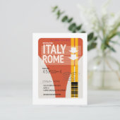 イタリアローマバケーションチケット ポストカード (スタンド正面)