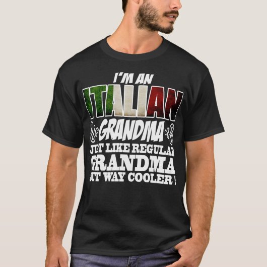 イタリアンおばあちゃん112 Tシャツ (正面)