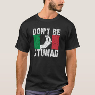 イタリアンおもしろい男性へ女はクール無い Tシャツ