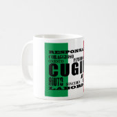 イタリアンないとこ: 質 コーヒーマグカップ (正面左)