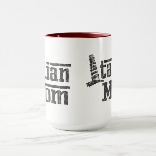 イタリアンなお母さんのコーヒー・マグ マグカップ (中央)