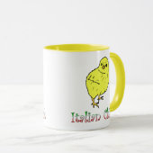 イタリアンなひよこのコーヒー・マグ マグカップ (正面右)