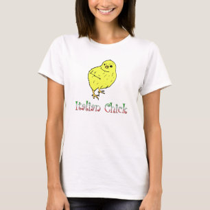 イタリアンなひよこレディースTシャツ Tシャツ