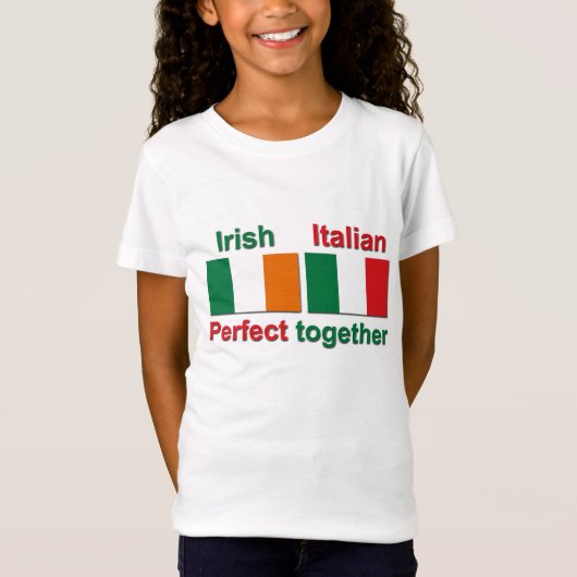 イタリアンなアイルランド語-一緒に完成して下さい! Tシャツ (正面)