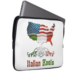 イタリアンなアメリカの家系のラップトップのバッグ ラップトップスリーブ