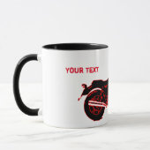 イタリアンなオートバイ マグカップ (左)