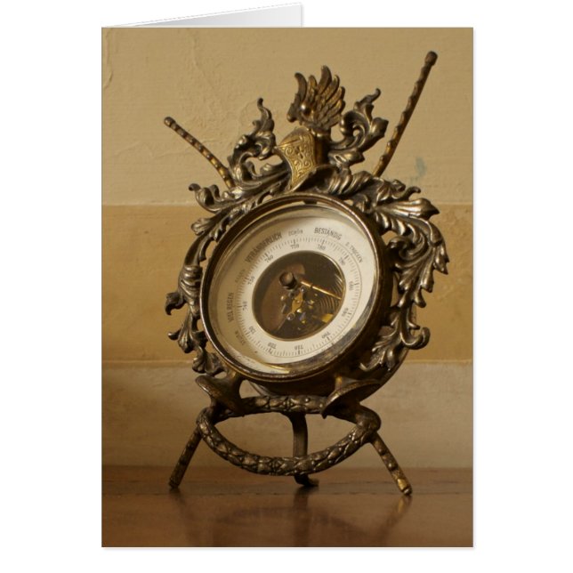 イタリアンなカード、バロメーターTrento (正面)