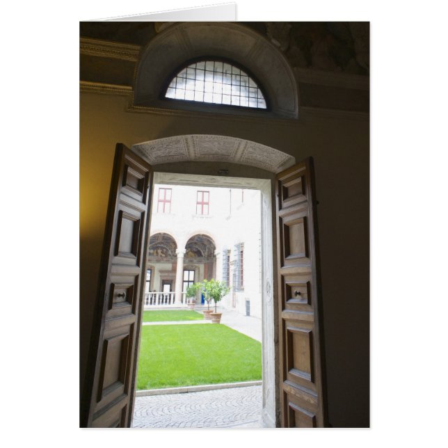 イタリアンなカード、Buonconsiglioの城Trento (正面)