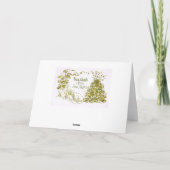 イタリアンなクリスマスおよび年賀状 シーズンカード (裏面)