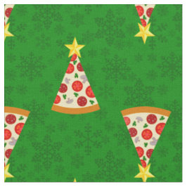 イタリアンなクリスマスのみにくいツリー ピザ ファブリック