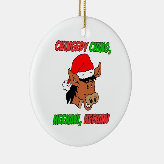 イタリアンなクリスマスのろば セラミックオーナメント (右)