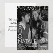 イタリアンなクリスマスの写真 シーズンカード (正面/裏面)