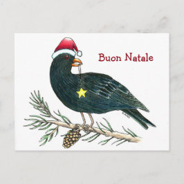 イタリアンなクリスマスの郵便はがき"Buon Natale " シーズンポストカード