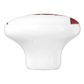 イタリアンなシェフの帽子 セラミックノブ (側面)