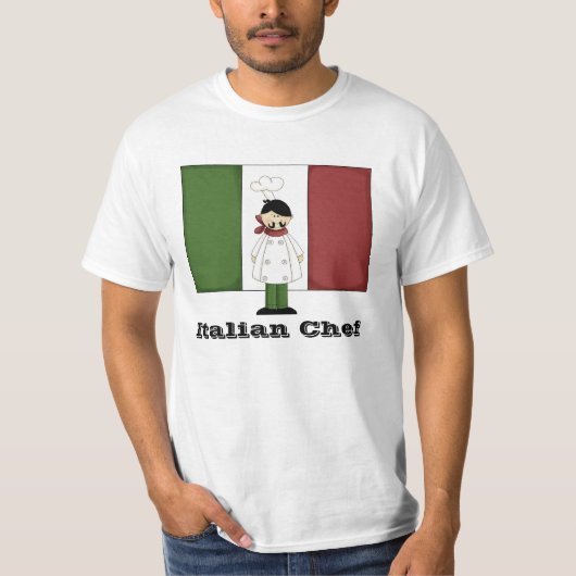 イタリアンなシェフ#5のワイシャツ Tシャツ (正面)