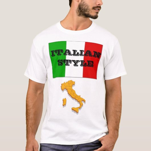 イタリアンなスタイル Tシャツ (正面)