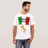 イタリアンなスタイル Tシャツ (正面フル)