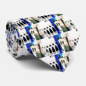 イタリアンなタイのベニスの総督の宮殿St.は正方形を示します ネクタイ (ロール)